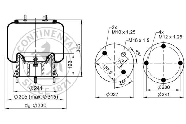 Деталь 4154NP05 CONTITECH