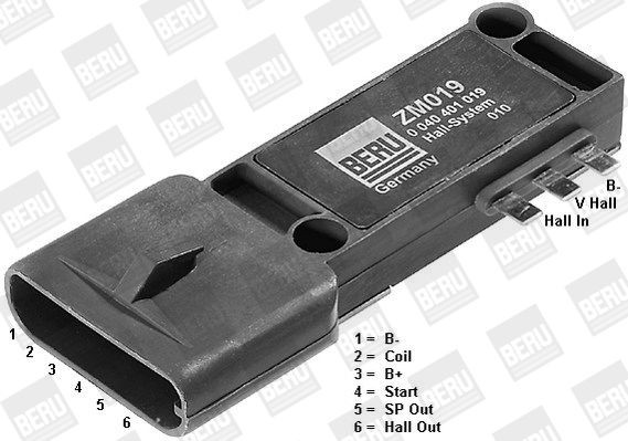 Коммутатор системы зажигания ZM019 BERU