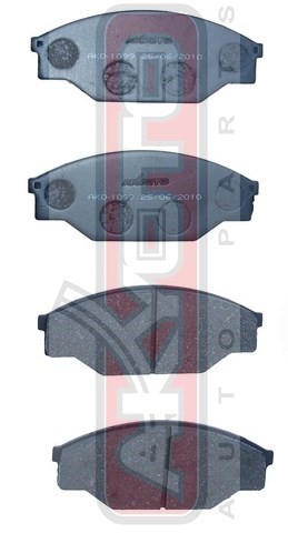 Колодки тормозные дисковые AKD-1099 AKYOTO