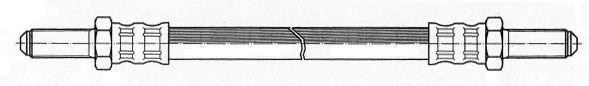 Шланг тормозной 510099 CEF