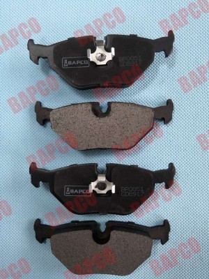 Колодки тормозные дисковые BP0051 BAPCO