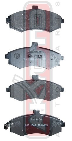 Колодки тормозные дисковые AKD-1060 AKYOTO