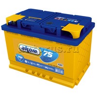 АКОМ 6СТ-75 рус 6CT751LA AKOM