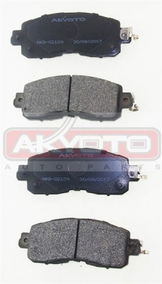 Колодки тормозные дисковые AKD-02109 AKYOTO