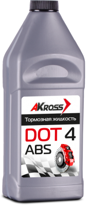 Жидкость тормозная AKS0004DOT AKROSS