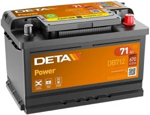 Батарея аккумуляторная DB712 DETA