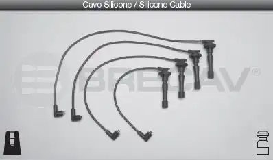 Провода высоковольтные системы зажигания (комплект) 31507 BRECAV