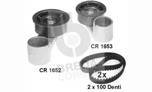 Ремень ГРМ - газораспределительного механизма (комплект) KCD0203 BREDA LORETT