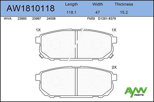 8801318067004 AW1810118 AYWI PARTS