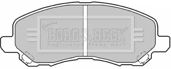 Колодки тормозные дисковые BBP1831 BORG BECK