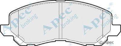 Колодки тормозные дисковые PAD1376 APEC BRAKING