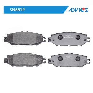 Колодки тормозные дисковые SN661P ADVICS