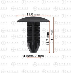 Клипса крепежная MR777365 AVERS