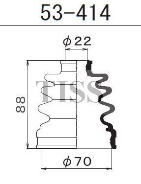 Пыльник ШРУСа 53414 1 56 MARUICHI