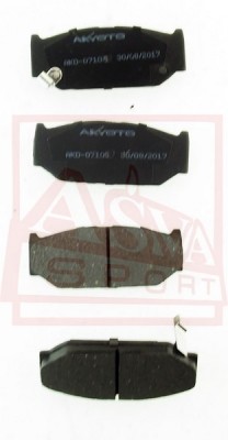 Колодки тормозные дисковые AKD-07105 AKYOTO