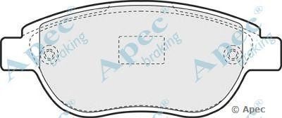 Колодки тормозные дисковые PAD1194 APEC BRAKING
