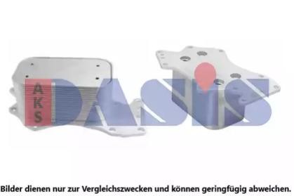 Радиатор масляный ДВС 046048N AKS DASIS