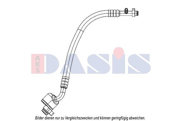Трубка кондиционера 885893N AKS DASIS