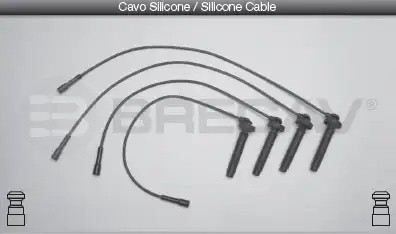 Провода высоковольтные системы зажигания (комплект) 35515 BRECAV