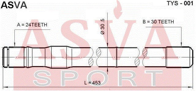 2000020400017 TYS-01 ASVA