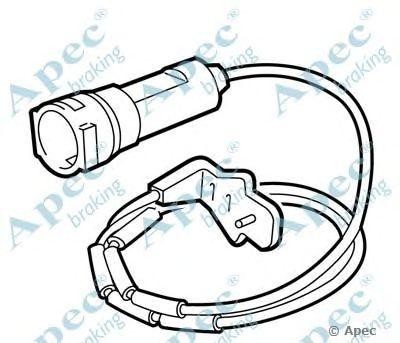 Датчик износа тормозных колодок WIR5117 APEC BRAKING