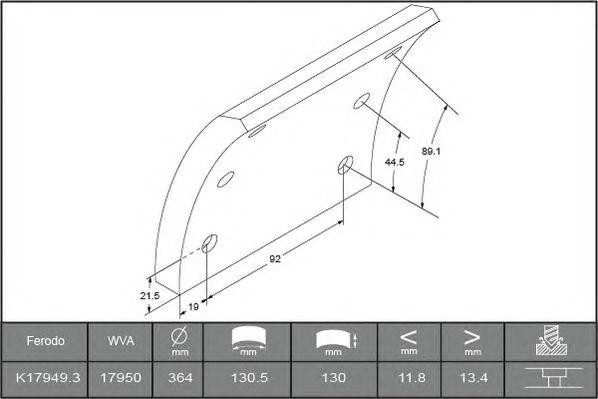 Деталь B2064928 ABEX