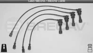 Провода высоковольтные системы зажигания (комплект) 29.502 BRECAV