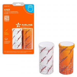 клей эпоксид. 2-х комп. AIRLINE высокопрочн. "SUPERSTRONG" 80 гр. AG-E AG-EP-02 AIRLINE