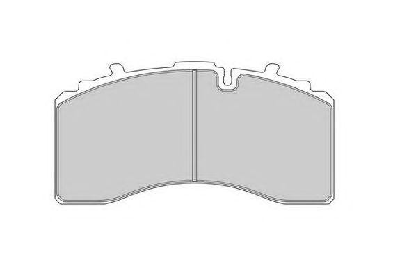 Колодки тормозные дисковые G6990FE ABEX