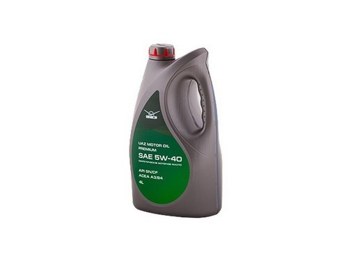 МАСЛО UAZ MOTOR OIL PREMIUM 5W-40; НК.4Л 000101004054002 UAZ UAZ