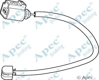 Датчик износа тормозных колодок WIR5247 APEC BRAKING