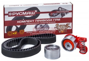 Ремень ГРМ - газораспределительного механизма (комплект) 21126-100604086PM RUSMASH