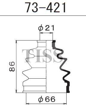 Пыльник ШРУСа FB2139 73421 1 56 MARUICHI