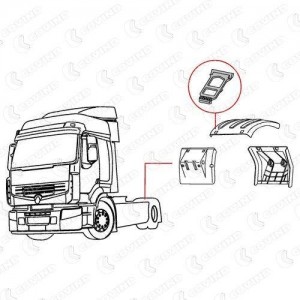 Фиксатор крепления крыла PRM515 COVIND