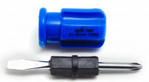 СК Отвертка переставная пупсик шлиц 6x38 мм/ крест РН2 (70802) 70802 SERVICE KLUCH