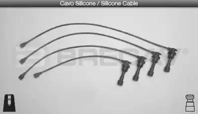 Провода высоковольтные системы зажигания (комплект) 28506 BRECAV