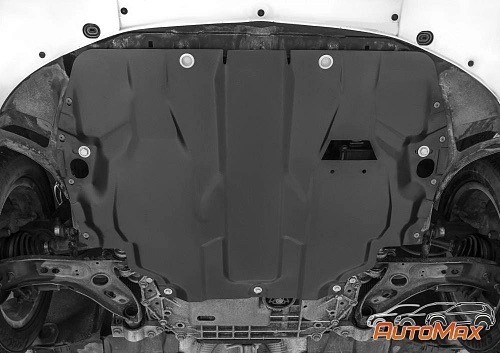 Защита картера + КПП + комплект крепежа, AutoMax, Сталь, Seat Altea 2004-2014,V  AM.5107.1 AUTO MAX