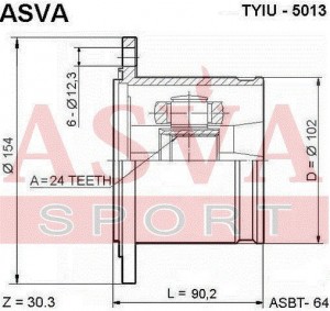 2301609000001 TYIU-5013 ASVA