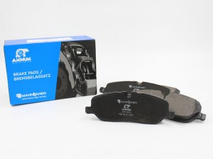 Колодки тормозные дисковые BP1433 AKNUK