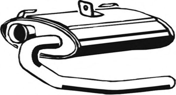 Резонатор - средняя часть системы ОГ 02007 ASMET