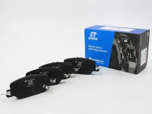 Колодки тормозные дисковые BP1100 AKNUK