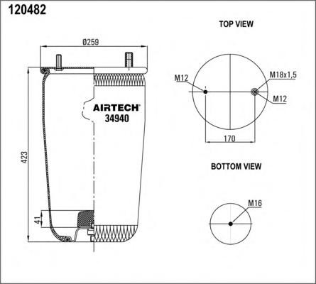 Деталь 34940P AIRTECH