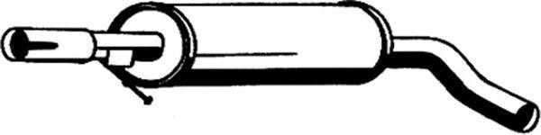 Резонатор - средняя часть системы ОГ 03076 ASMET