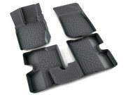 Коврики салона резина черный Renault Duster (HSA/M_) 2010-2015 4WD 3D АГАТЭК A.0 A003191PL AGATEK