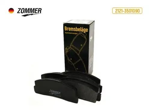 Колодки тормозные дисковые 21213501090 ZOMMER