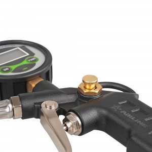 Пистолет для подкачки шин с манометром ATBU042 AIRLINE