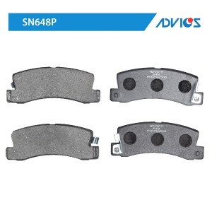 Колодки тормозные дисковые SN648P ADVICS