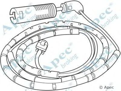 Датчик износа тормозных колодок WIR5163 APEC BRAKING