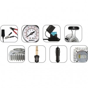 Автозапчасть/Компрессор БЕРКУТ R15, 12V, 14,5 А, 10 Атм, 40 лмин, сумка R15 BERKUT