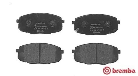 Колодки тормозные P30034 BREMBO